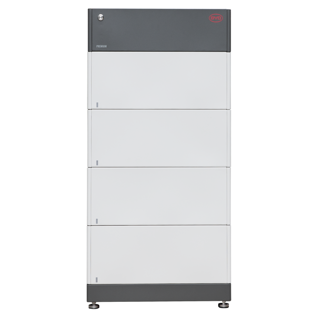 BYD Battery-Box Premium HVS – Modulaire Energieopslag (5.1 tot 38.4 kWh) - BlackCharge HVS 5.1 (5.12 kWh)