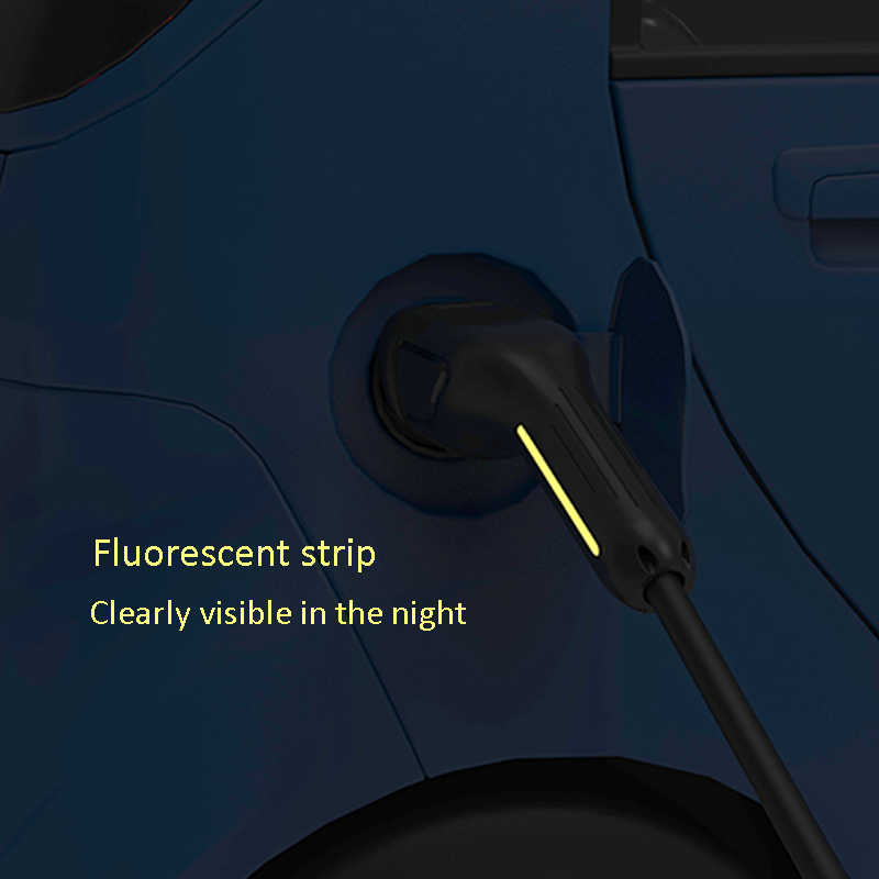 BlackCharge® Laadkabel Type 2 naar Type 2 Mennekes (Publieke laadpaal) - BlackCharge 3.7kW / 5 meter