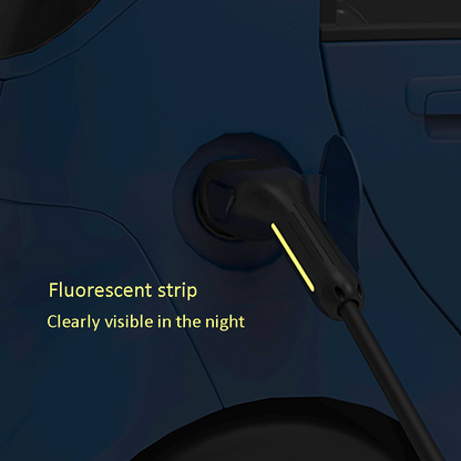 BlackCharge® Laadkabel Type 2 naar Type 2 Mennekes (Publieke laadpaal) - BlackCharge 3.7kW / 5 meter