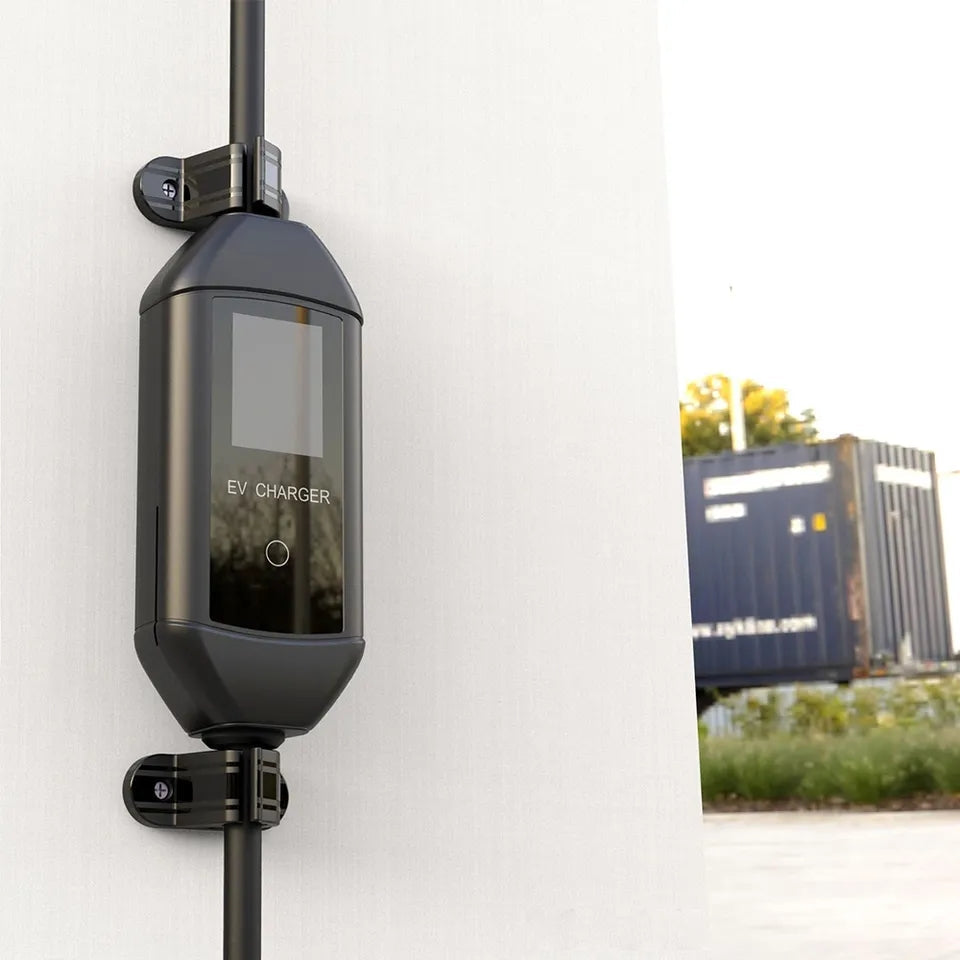 BlackCharge® Houder Clips voor Mobiele Thuislader – Wandmontage & Kabelbeheer - BlackCharge Default Title