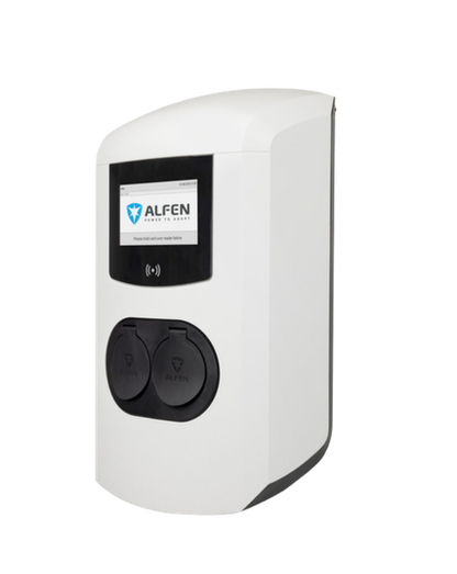 Alfen Eve Double Plus 22 kW Dubbele Laadpaal (SCN, Load Balancing, OCPP)