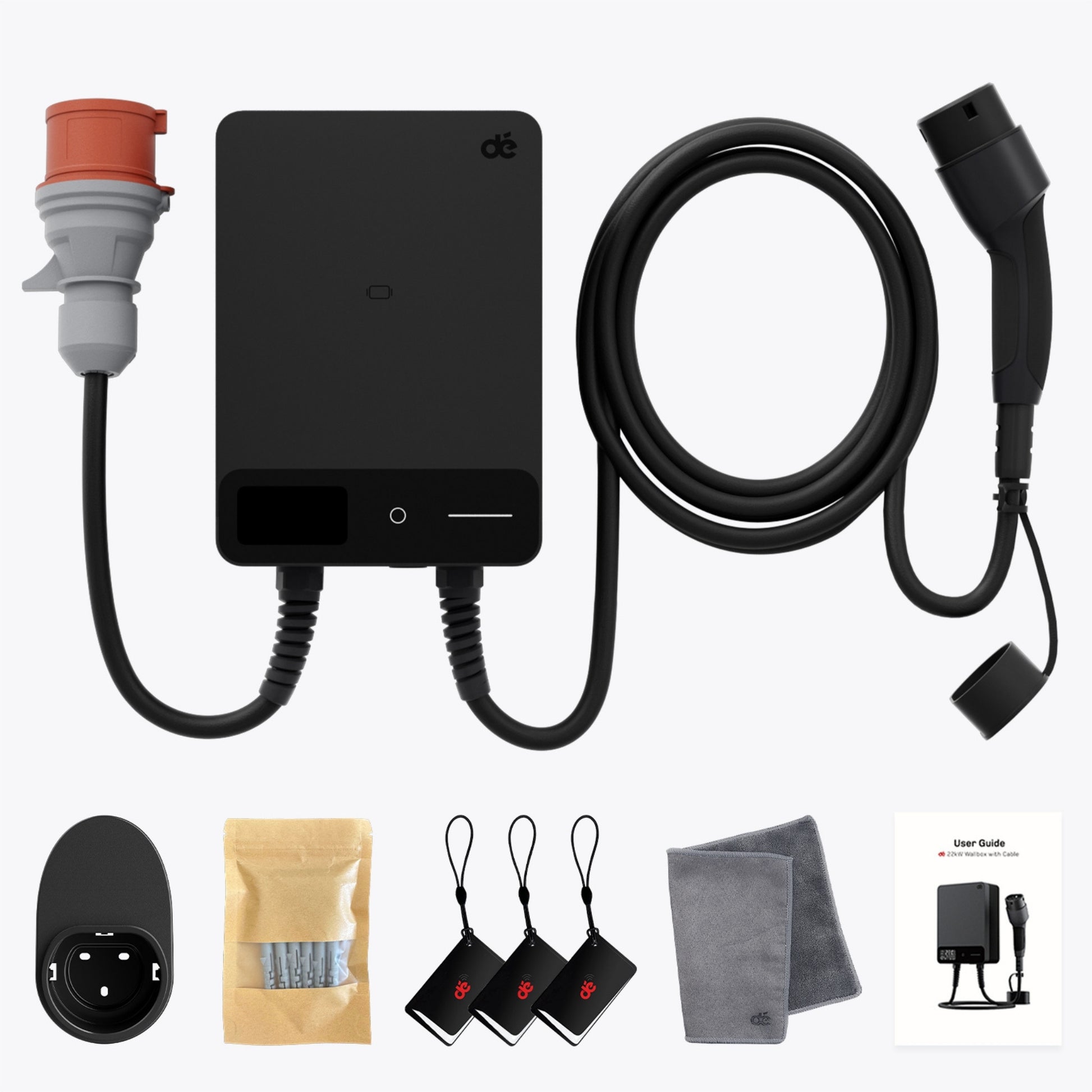 Wallbox Home | Slim Laadstation 11 of 22kW | Type 2 Kabel & App-besturing