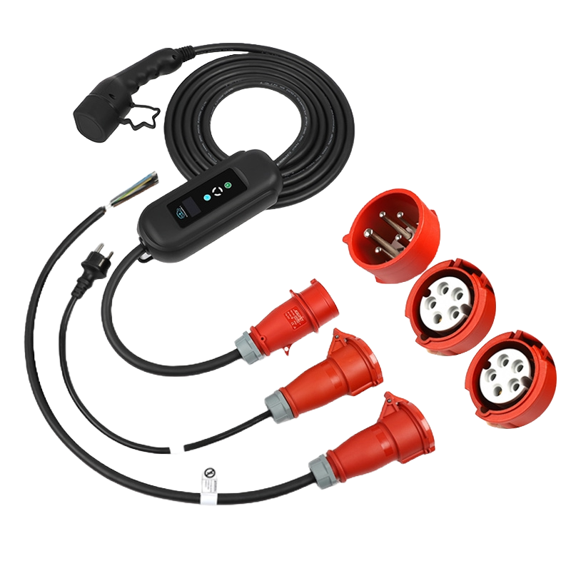 BlackCharge® 3.0 Mobiele Krachtstroom Lader 11kW (CEE Rood)