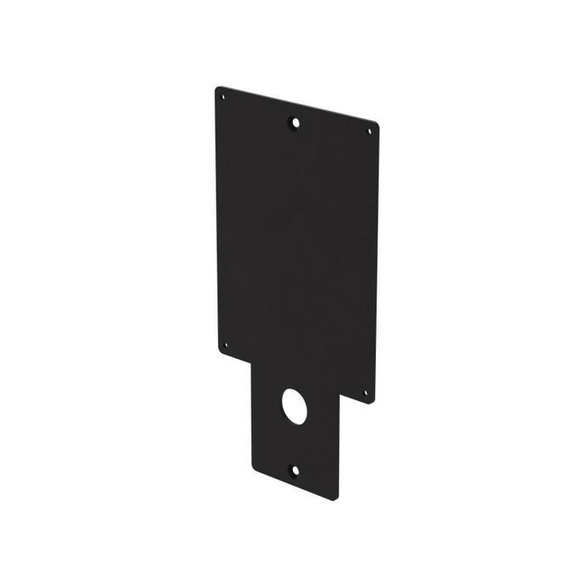 OnePole Montageplaat voor Zaptec Go & Go2 – Mat Zwart
