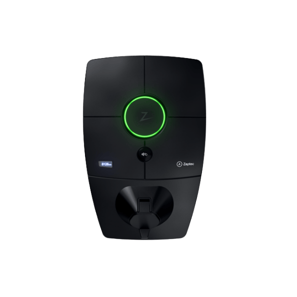 Zaptec Pro 22kW laadpaal met Type 2 socket en MID-meter voor zakelijke registratie en verrekening