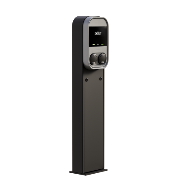 Peblar Dual 22 kW – Dubbele Laadpaal met MID & Betaalterminal