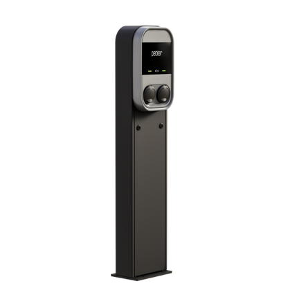 Peblar Dual 22 kW – Dubbele Laadpaal met MID & Betaalterminal