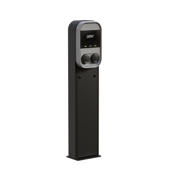 Peblar Dual 22 kW – Dubbele Laadpaal met MID & Betaalterminal