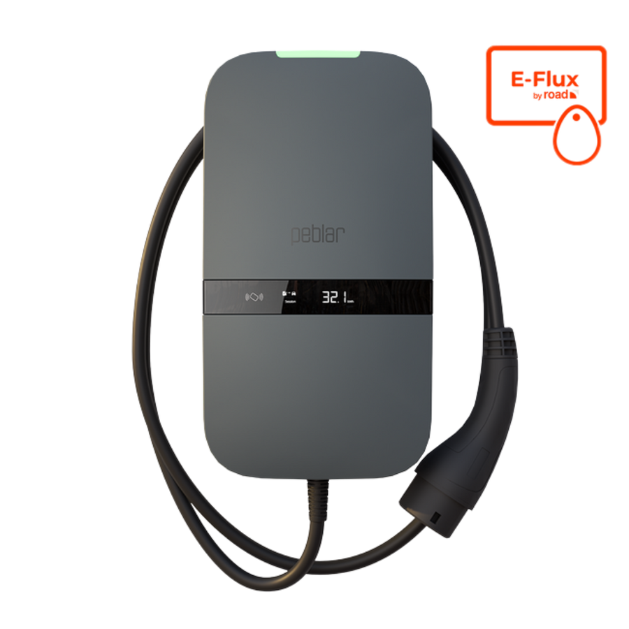Peblar Business 22kW Laadpaal | MID Meter, RFID & Load Balancing | Socket of Vaste Kabel