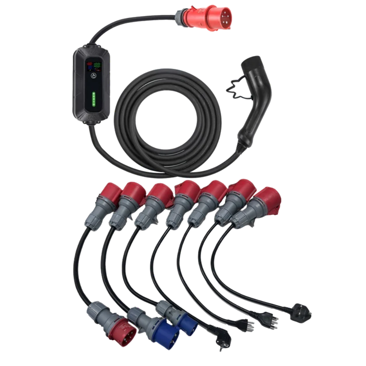 Voldt Booster EU Traveller Set – 22kW mobiele laadkit voor reizen door heel Europa