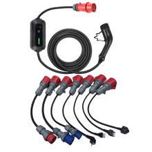 Voldt Booster EU Traveller Set – 22kW mobiele laadkit voor reizen door heel Europa