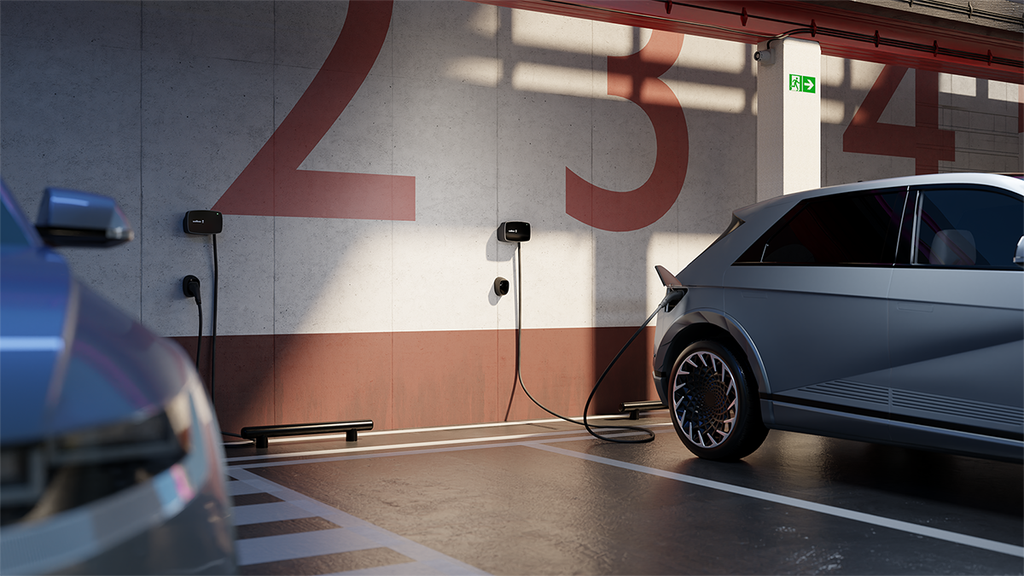 Gebruiksvriendelijk bedieningspaneel van de Wallbox Commander 2S