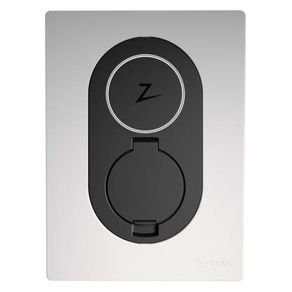 Zaptec | Go | Laadpaal | 22 kW - BlackCharge Cloud White