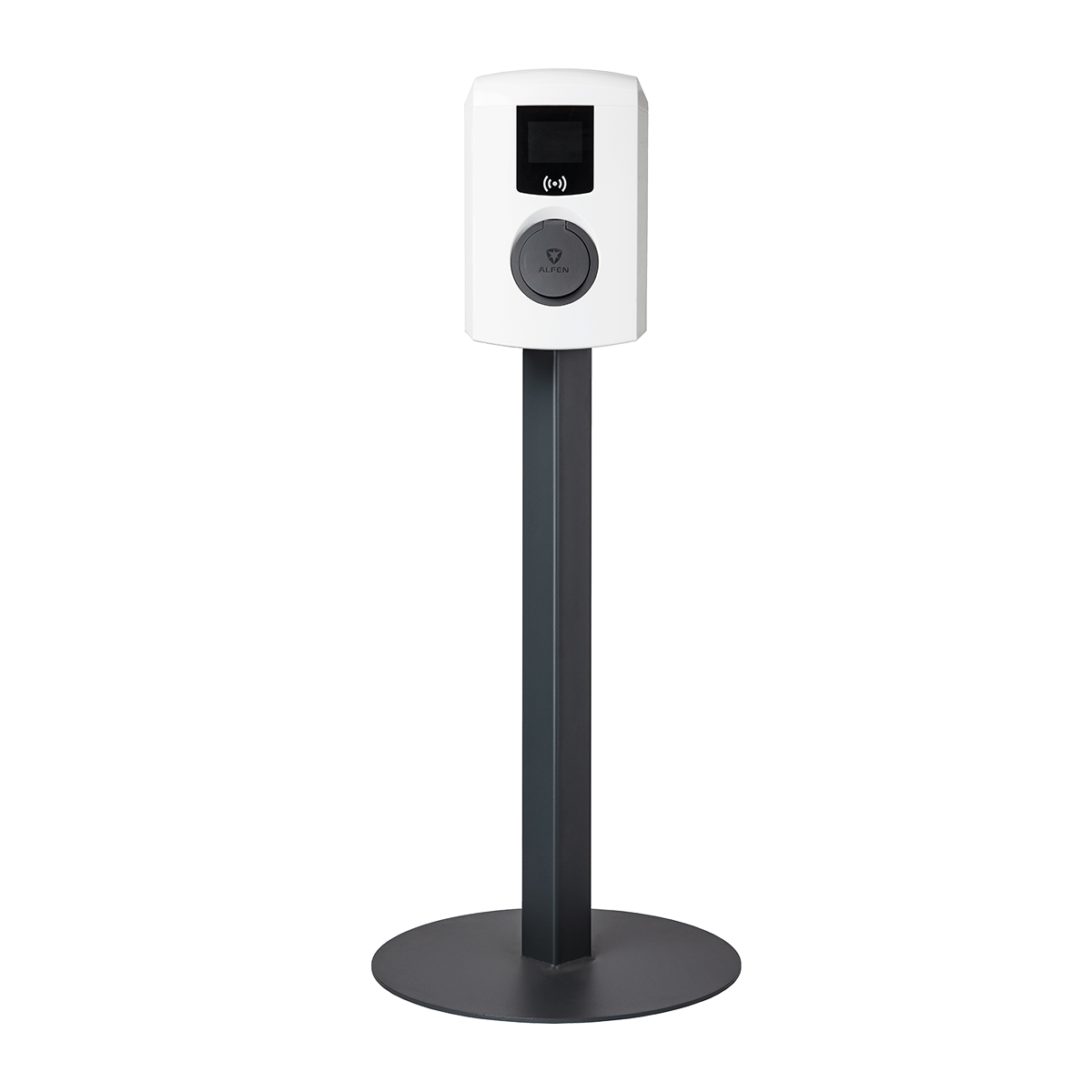 Alfen Eve Single Pro-Line 22 kW – 3-Fase – Met Socket of Vaste Kabel – Inclusief Installatie Optie - BlackCharge Vaste kabel / Excl. Kabel