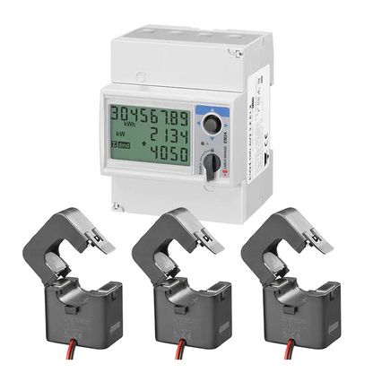 Zaptec Sense Bundle met 3-Fase EnergiekWh-Meter – Load Balancing tot 600A