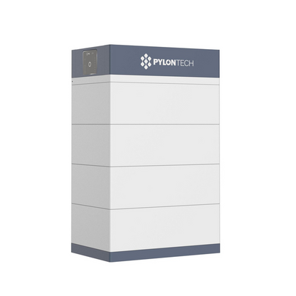 Pylontech H3 25,6kWh LiFePO4 batterij stapelbaar systeem.