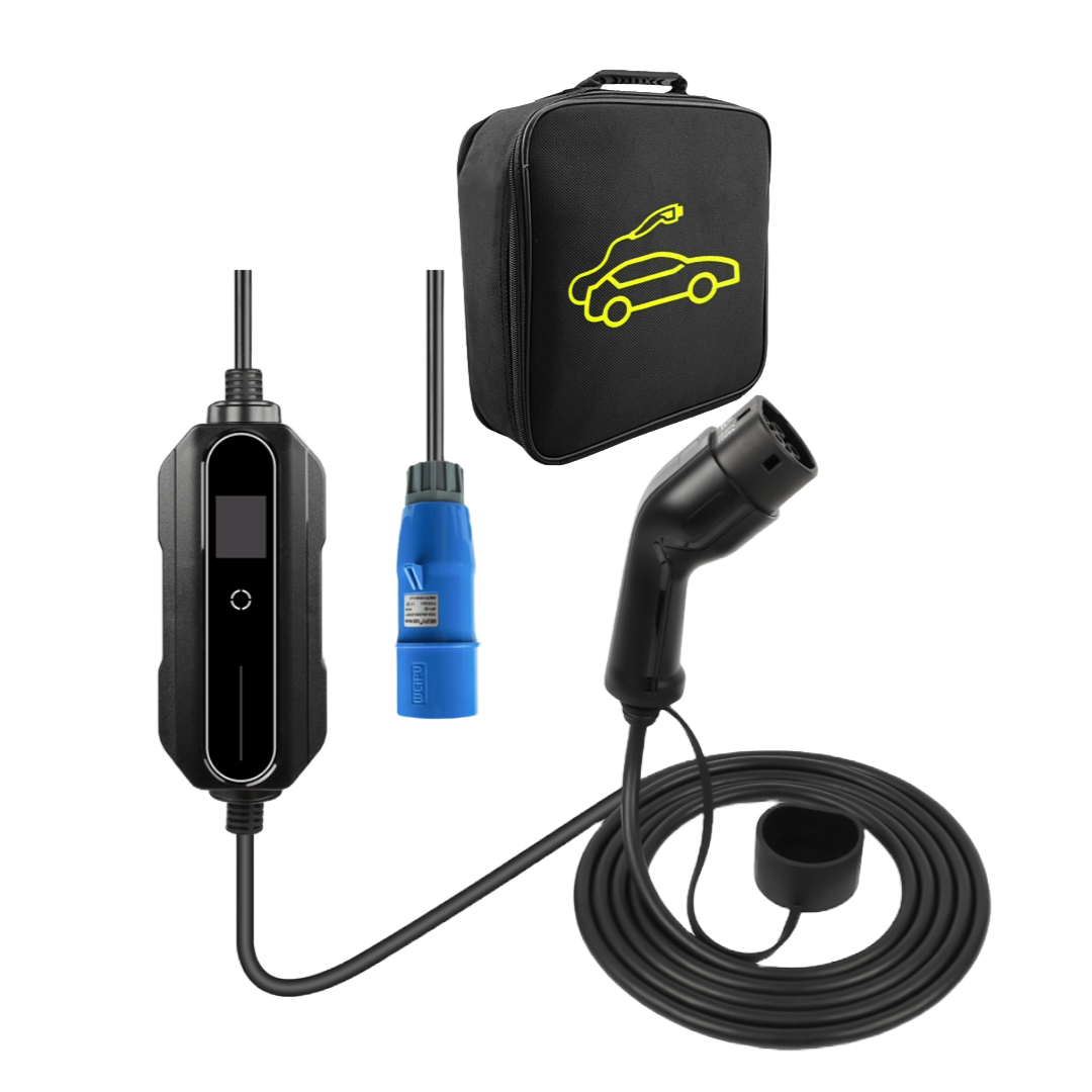 BlackCharge® 2.0 (7.4kW) voordeelbundel - BlackCharge 5 meter / Small (32x32x10cm)