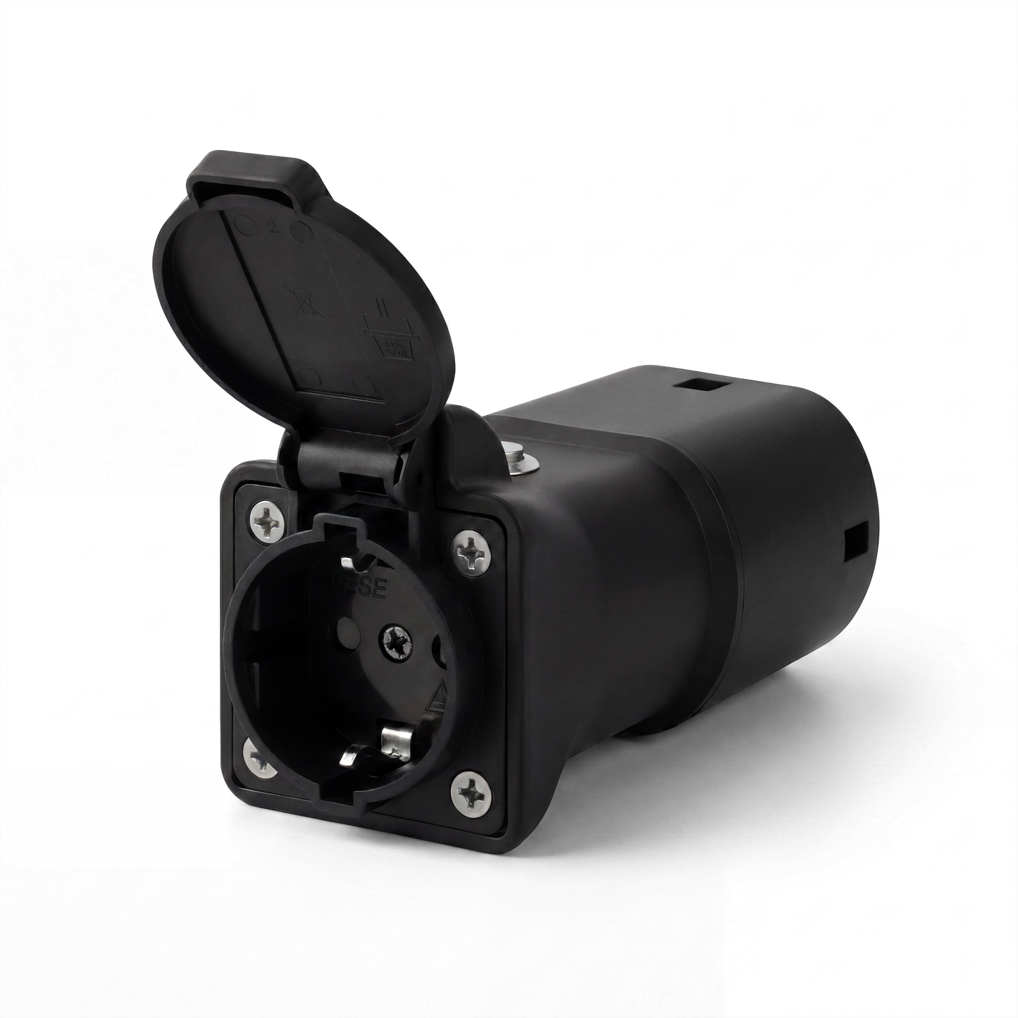 Voldt® V2L Adapter (Type 2 naar 230V Stopcontact) voor BYD – 16A / 3.6kW