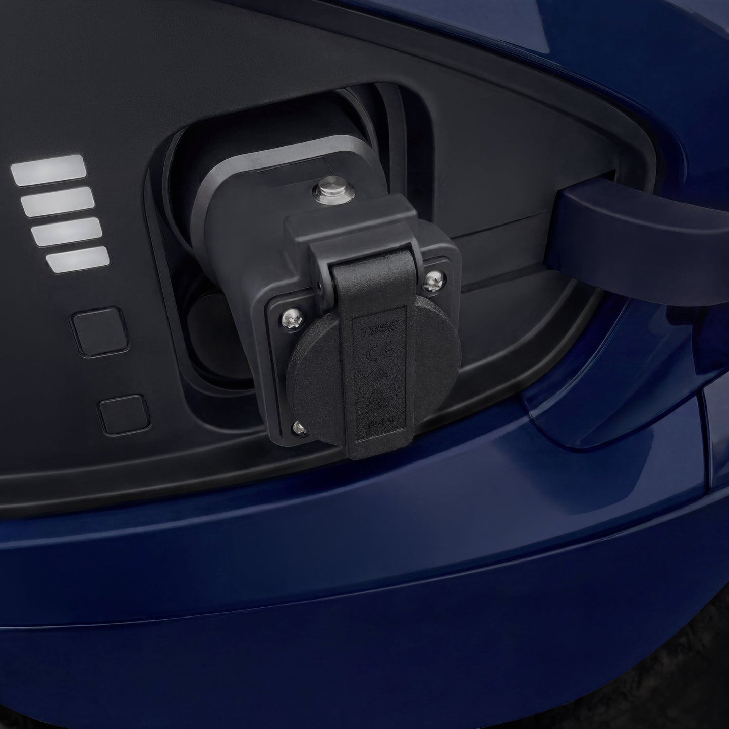 Voldt® V2L Adapter (Type 2 naar 230V Stopcontact) voor BYD – 16A / 3.6kW